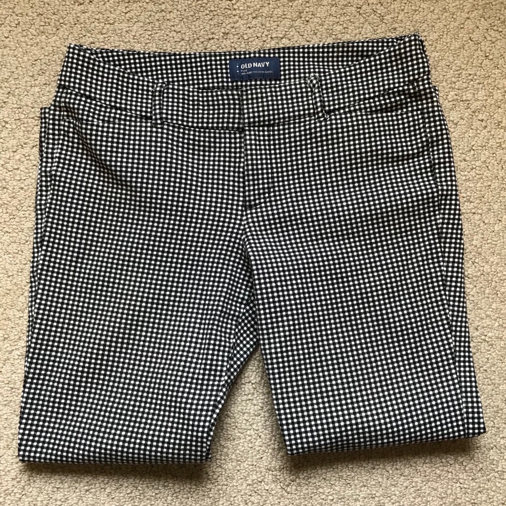 Old Navy gingham Pixie pants